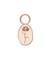 Aster Birth Flower Silver Charms CH-343